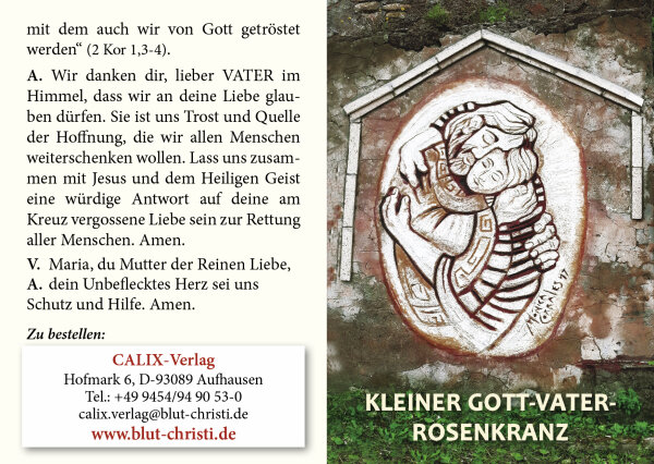 Kleiner Gott-Vater-Rosenkranz - 10 Exemplare