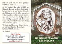 Kleiner Gott-Vater-Rosenkranz - 10 Exemplare
