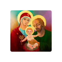 Magnet 7x7 cm Hl. Familie