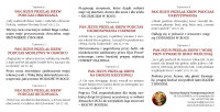 DROGA KRWI CHRYSTUSA - Szkola uczni&oacute;w Jezusa - Bractwo Przenajszietszej Krwi - 10 Exemplare (PL)